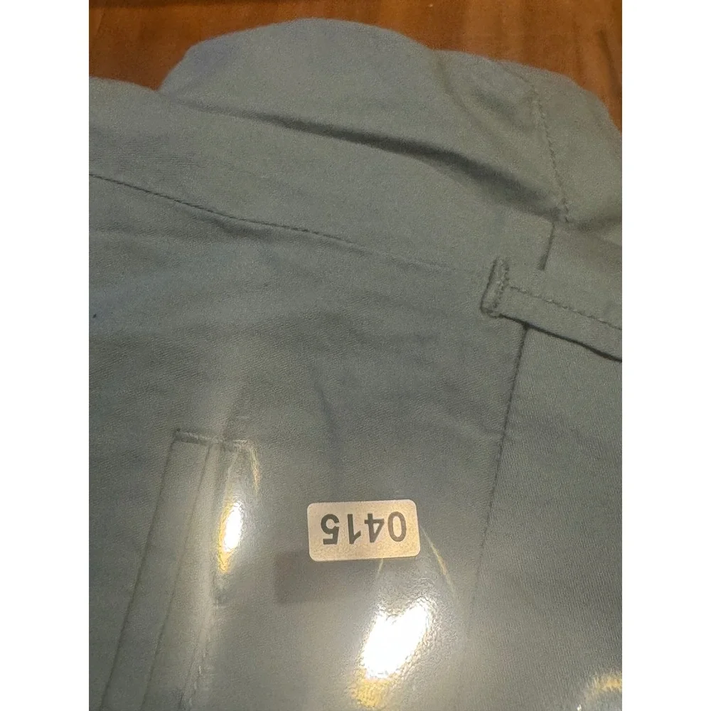 J. Crew Chino Broken-In Shorts W Size 6 Light Blue 100% Cotton Casual‎ Preppy